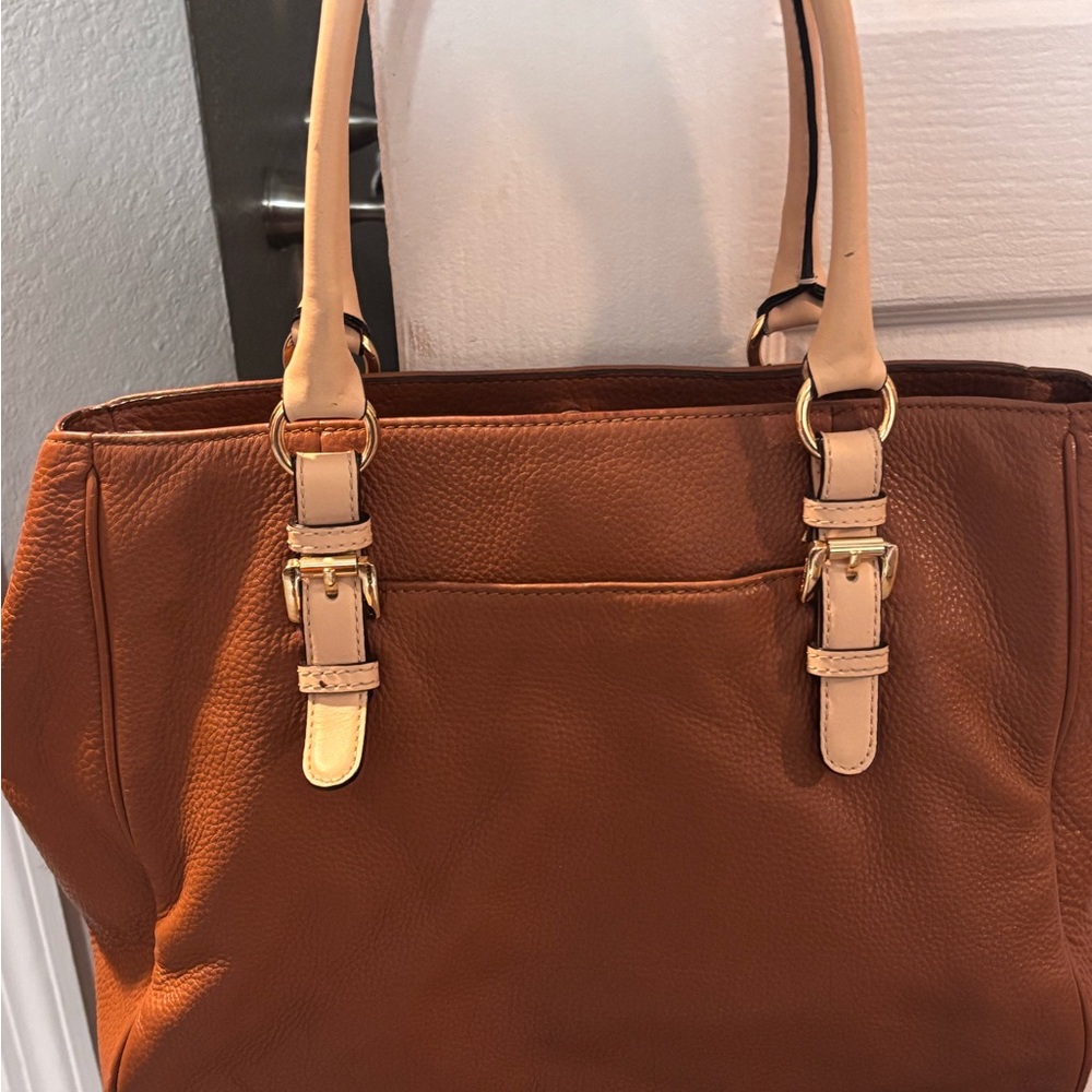 Brown Leather Tote Bag Michael Kors - Picture 3 of 9